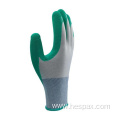 Hespax Foam Latex Labour Gloves Rubber Maintenance Industry